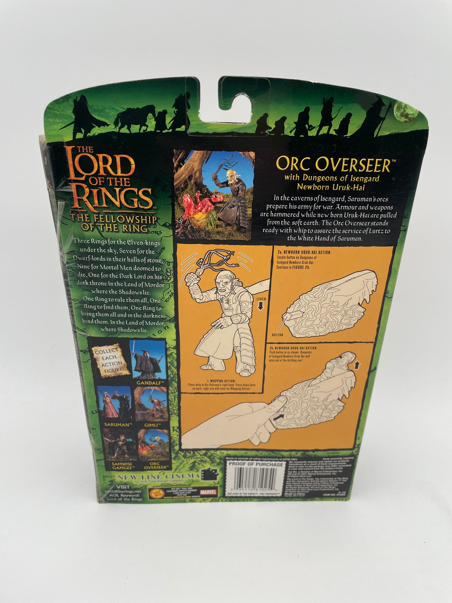Lord of the Rings - Fellowship of the Ring - Orc Overseer 2001 #104785