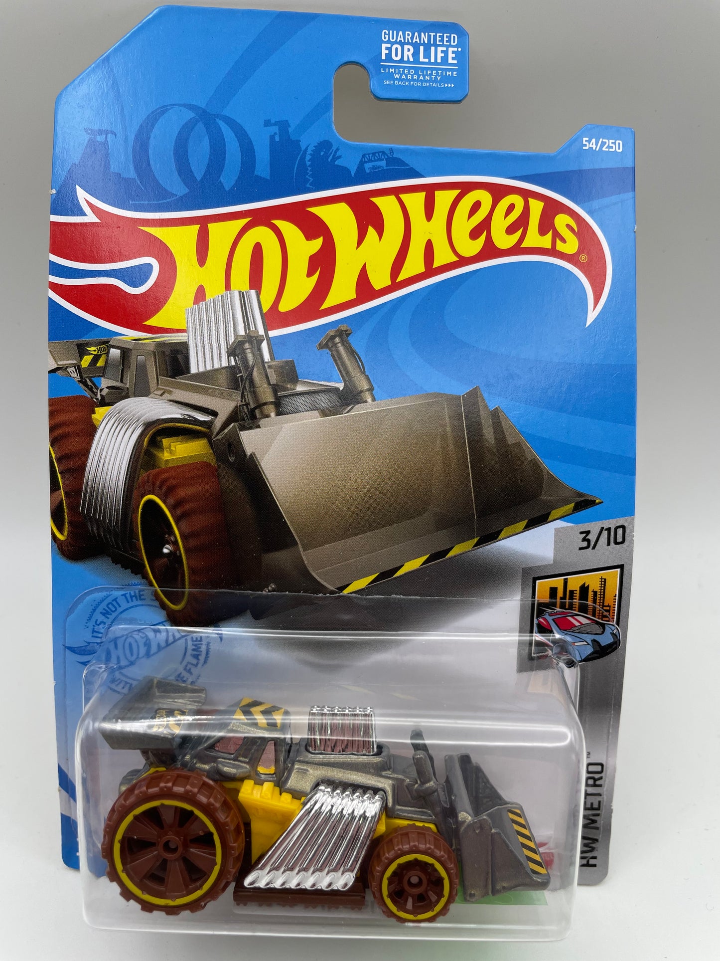 Hot Wheels - Metro #54 3/10 Speed Dozer 2021 #103148
