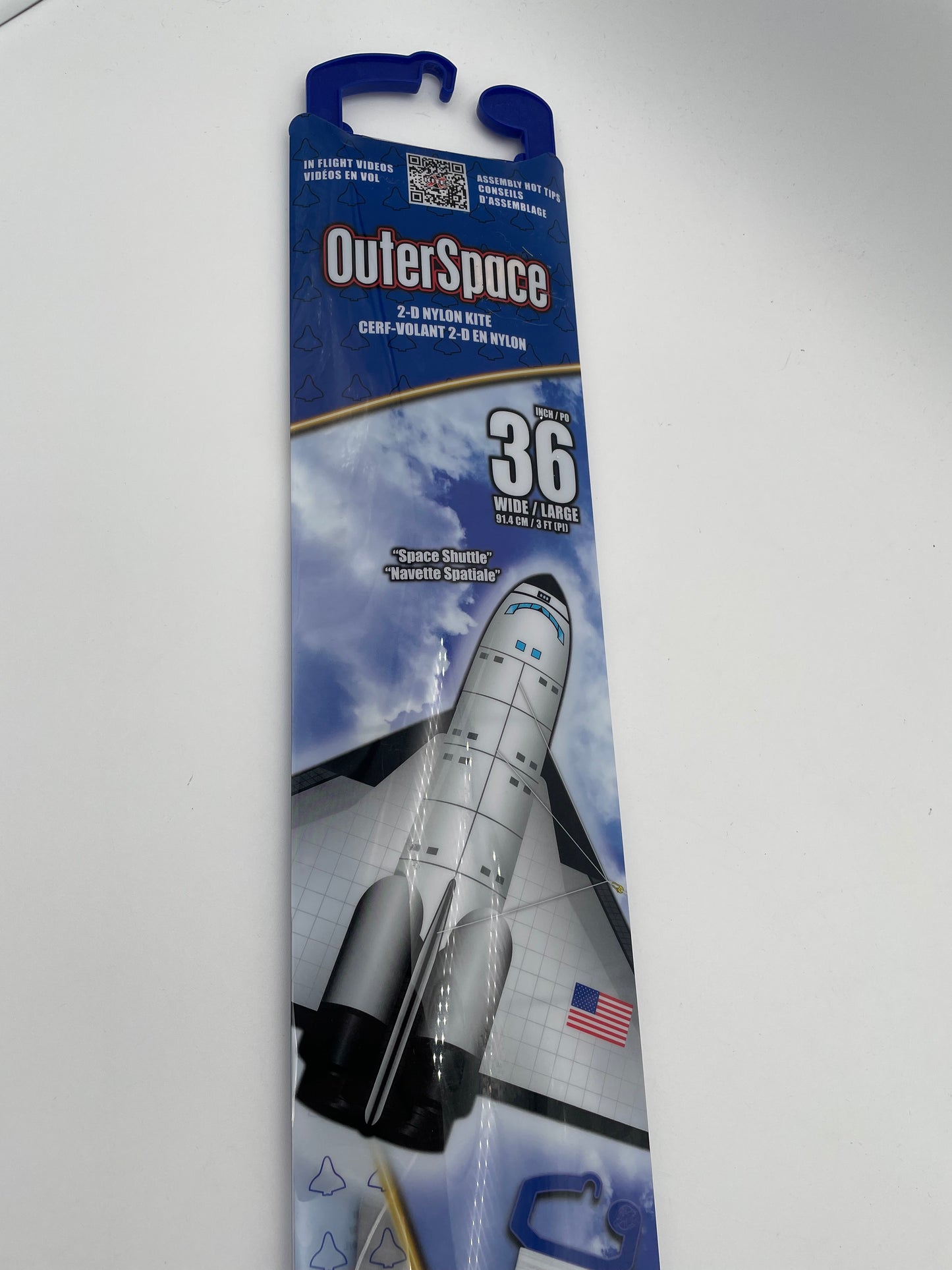 Kite - Outer Space (Space Shuttle) Nylon 36” Kite #103446