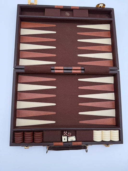 Vintage - Backgammon Suitcase Game #105102