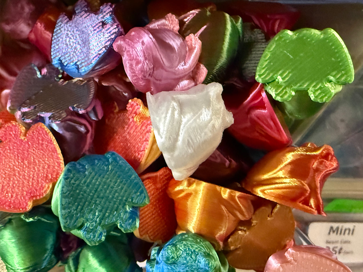 Mini Resin / 3D Print - Frog - Assorted Colors #107202