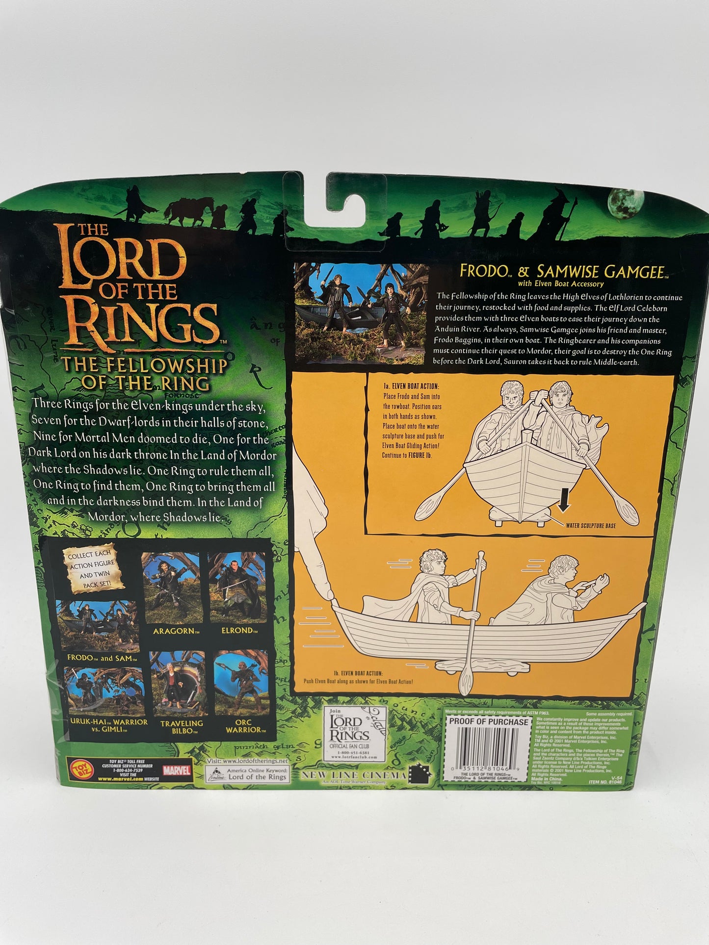 Lord of the Rings - Fellowship of the Ring - Frodo & Samwise Gamgee 2001 #104773