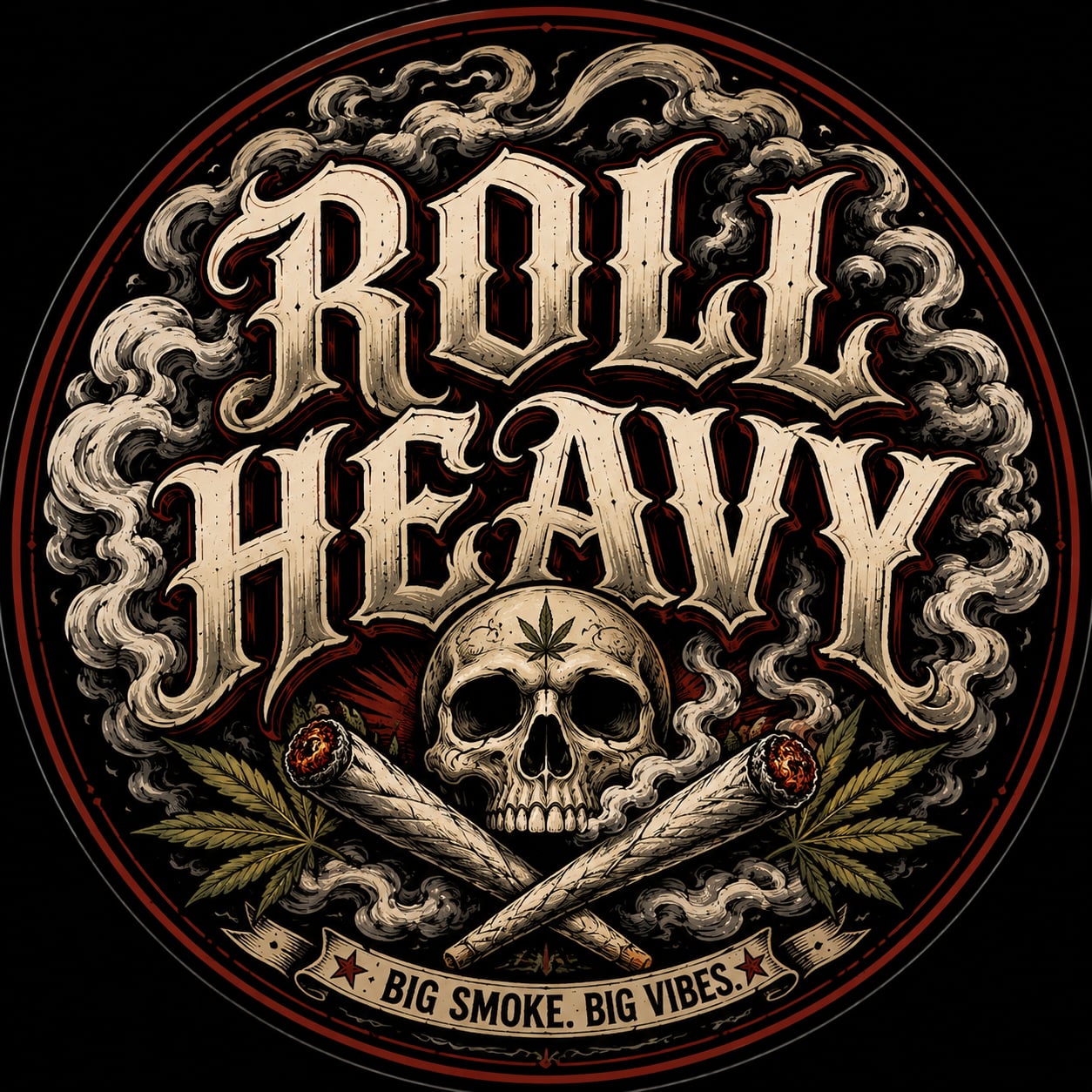 Buttons - WTHC-Radio - Roll Heavy