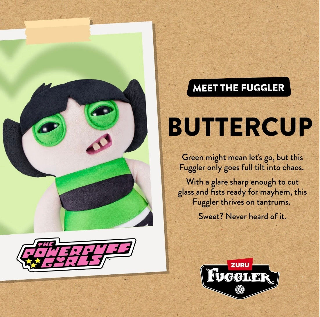 Fugglers - Power Puff Girls - Buttercup 2025 #107447