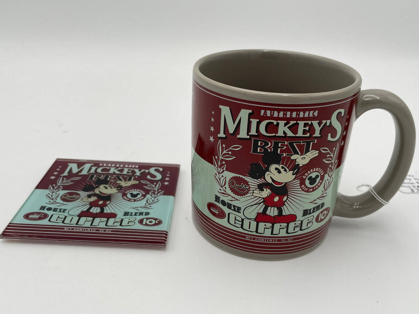 Disney - Mickey Mouse “House Blend” Mug & Coaster Set #102717
