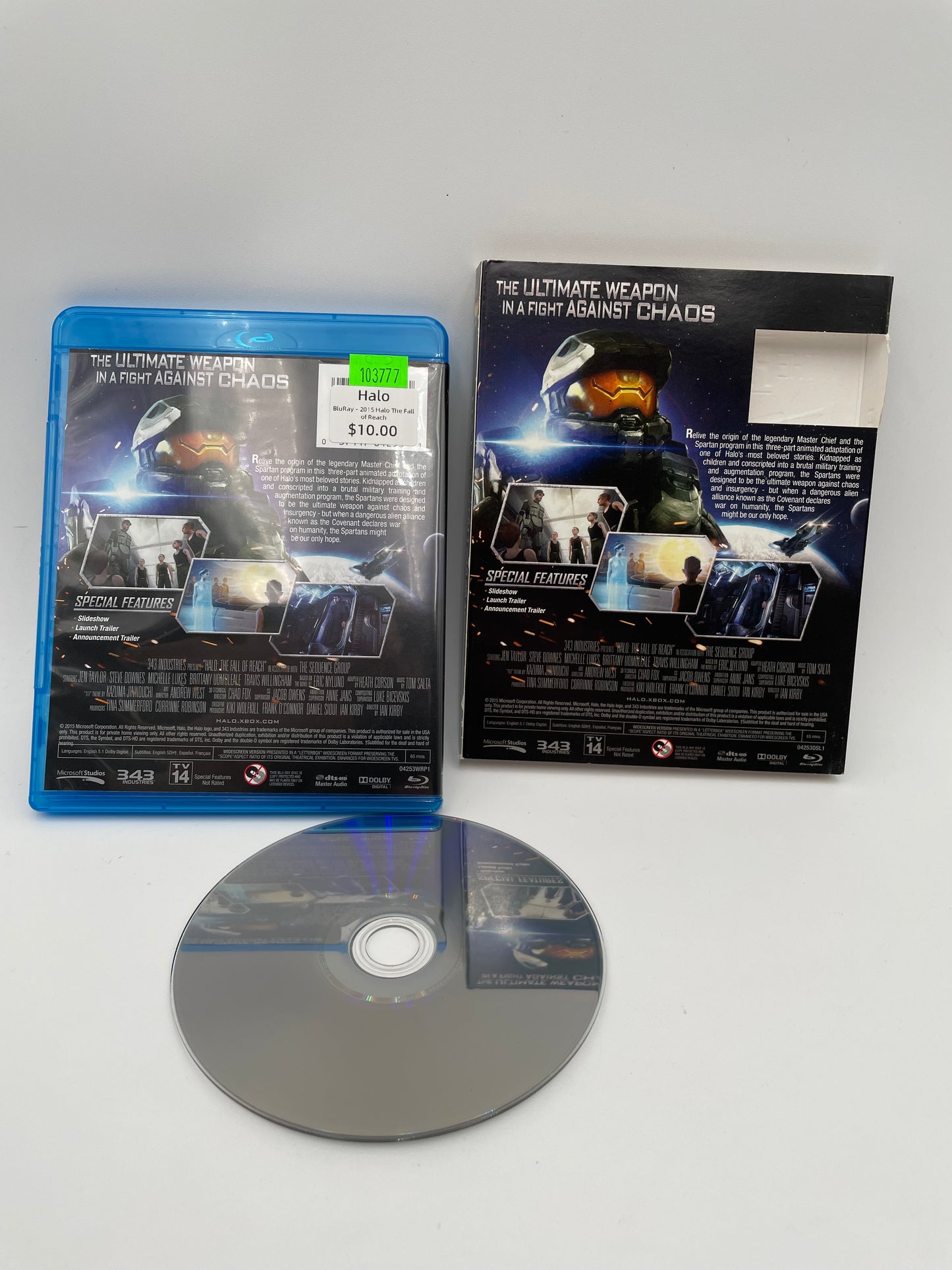 Blue Ray - Halo - The Fall of Reach 2015 #103777