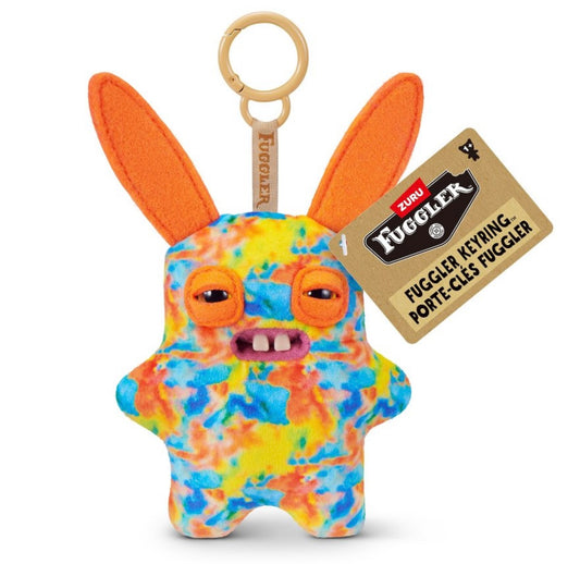 Fuggler - Keyring - Yellow/Orange Tie Dye Rabid Rabbit 2025 #107423