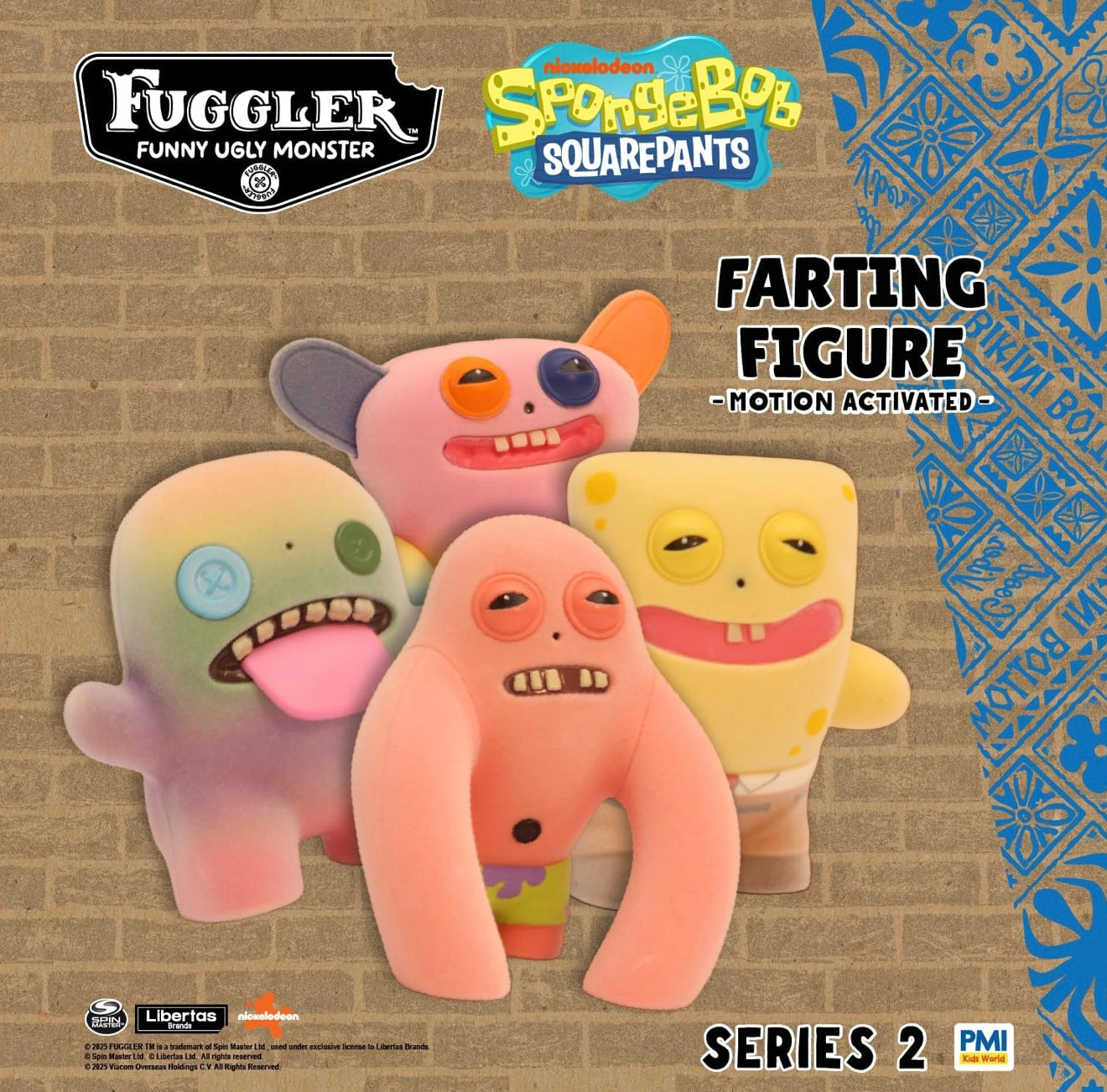 Fuggler - Farting Figure - Pastel Rainbow Oogah Boogah 2025 #107429