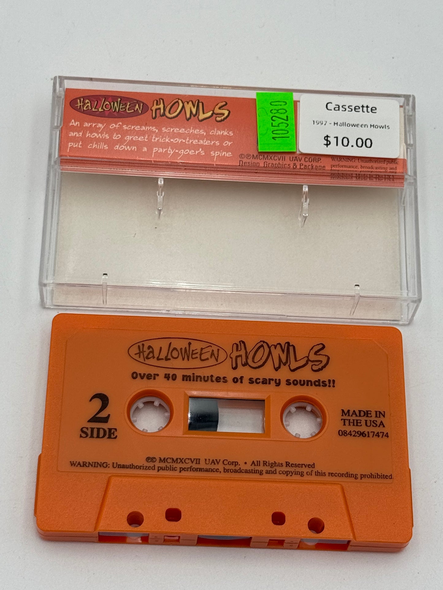 Halloween - Vintage Cassette Tape - Halloween Howls 1997 #105280