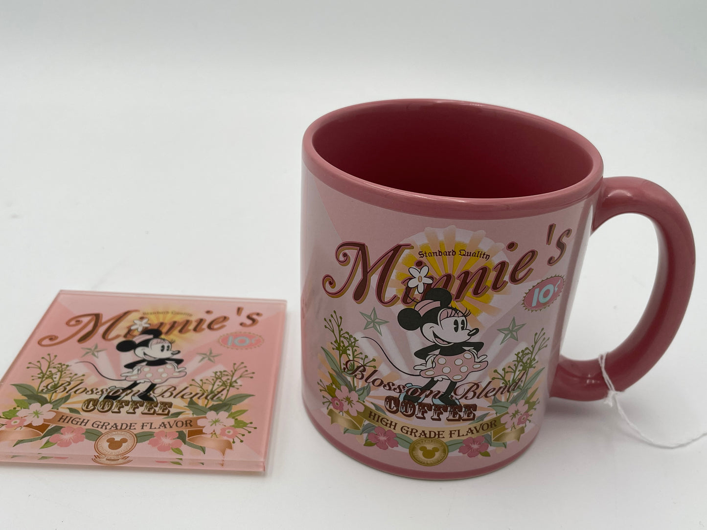 Disney - Mini Mouse “Blossom Blend” Mug & Coaster Set #102716