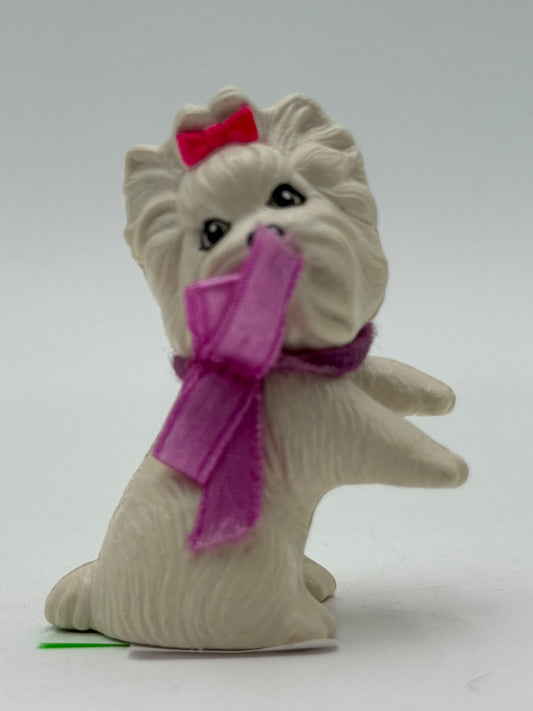 Barbie - White Westy Puppy 1991 #105583