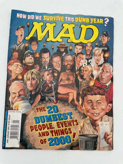 Mad Magazine - 20 Dumbest of 2000 #401 - January 2001 #101497