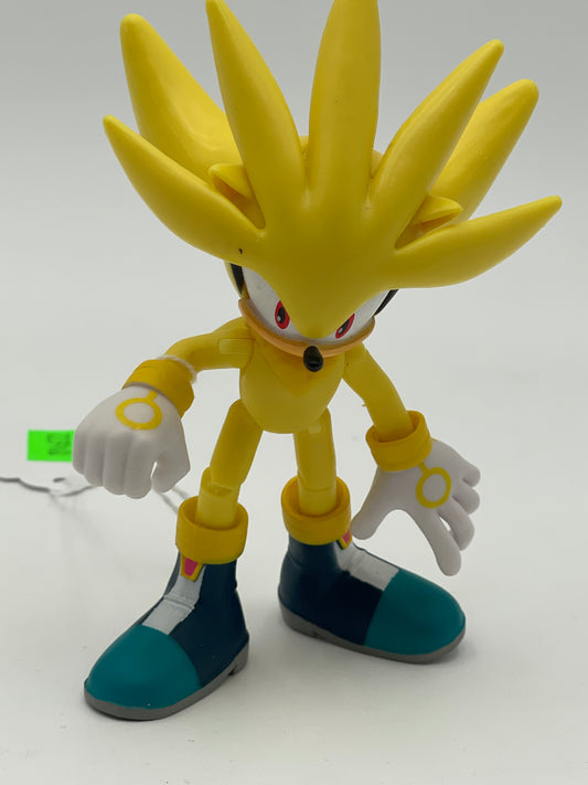 Sonic - Jakks Pacific - Super Silver Sonic Figure #104622