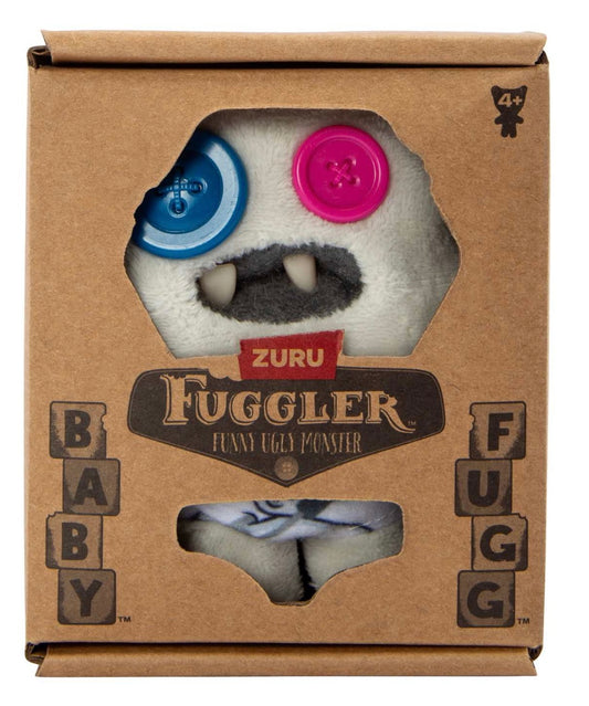 Fuggler - Plush Baby Fugg - Series 3 - White Sasquoosh 2024 #105115