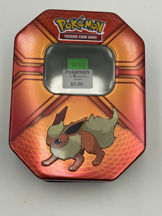 Pokémon - Empty Tin - Flareon 2018 #104143