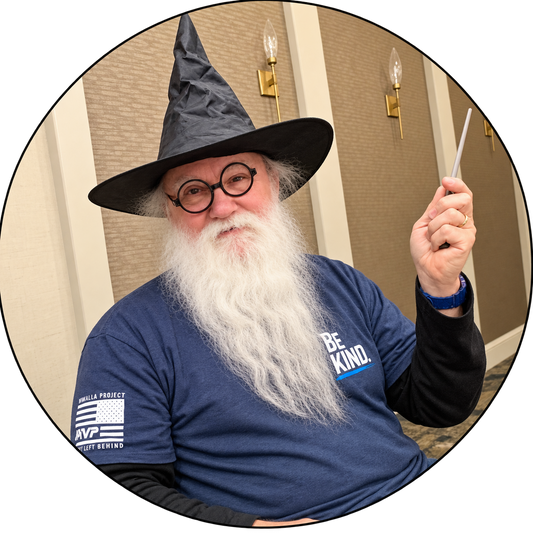 Button - The PEZ Outlaw - Wizard Steve #108176