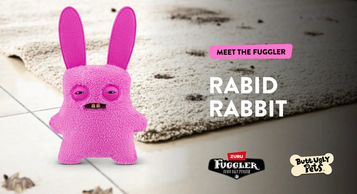 Bbpets Rabid Rabbit Blue Fuggler - Butt Ugly Pets - Rabid Rabbit 2025 #107437 – Bird n’ Squirrel