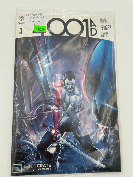 Valiant Comics - 4001 AD #1 Sealed #102370