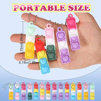 Pop It - Keychains - Assorted Colors #106645