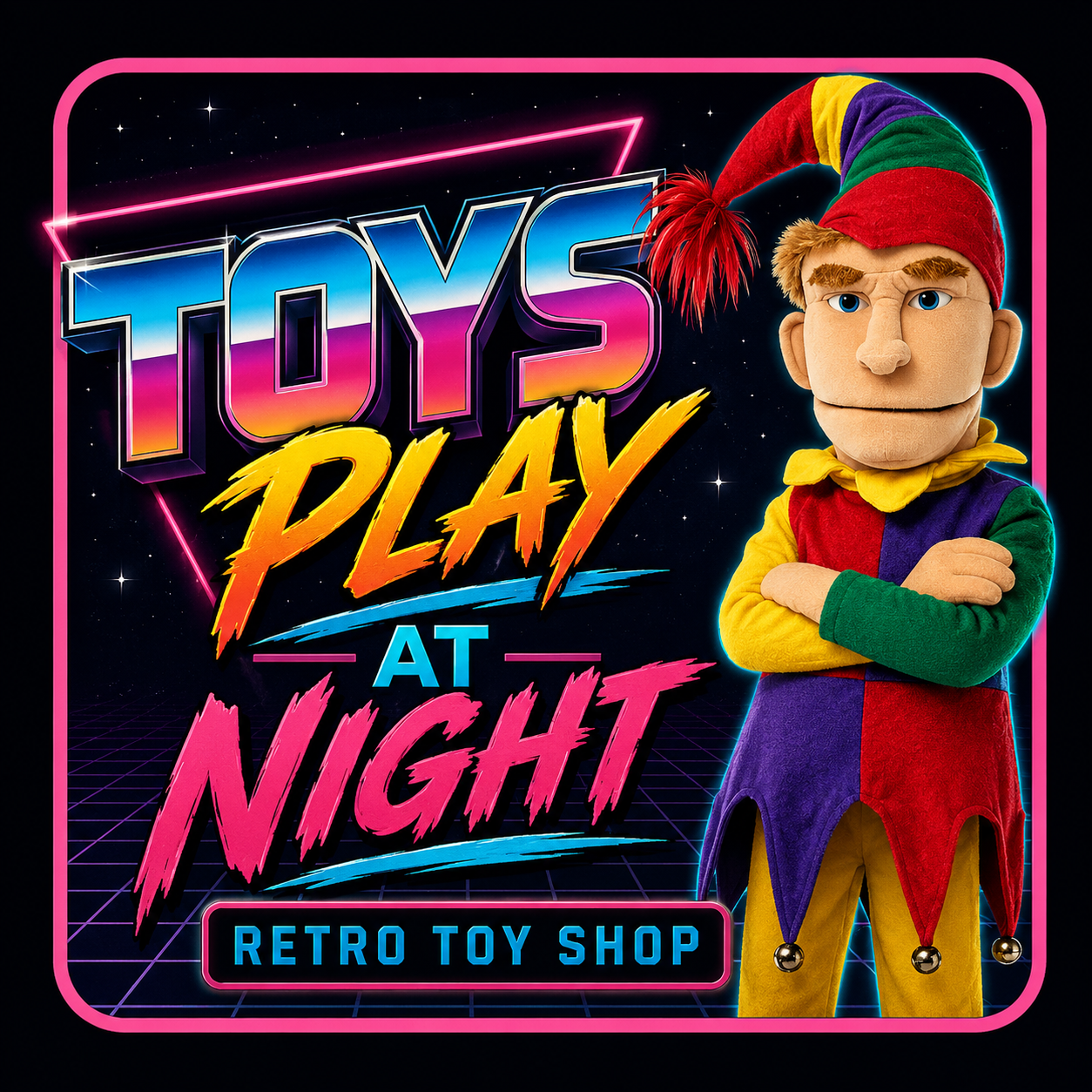 Button - Toys Play At Night Puppet George