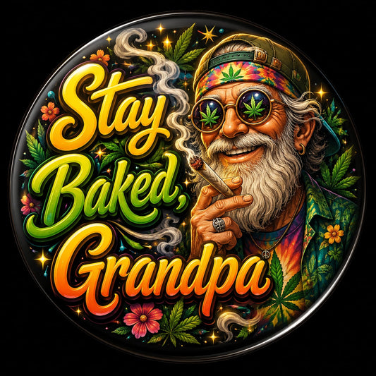Buttons - WTHC-Radio - Stay Baked #108038