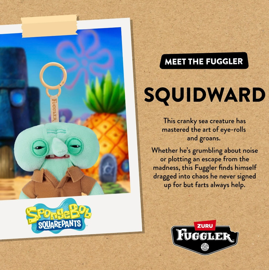 Fuggler - Sponge Bob Keychains - Squidward 2025 #107387
