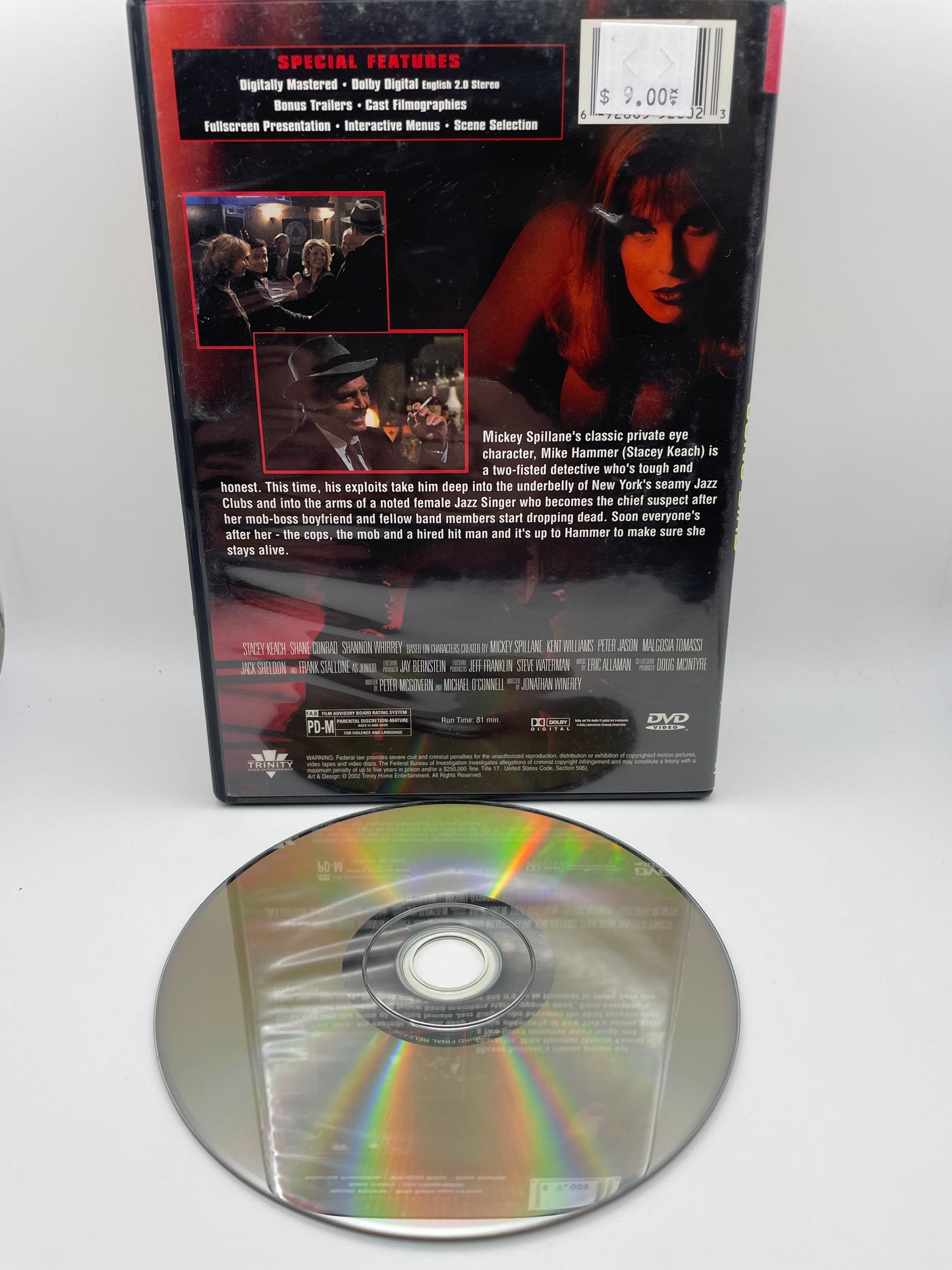 Dvd - Mike Hammer 2002 #100625