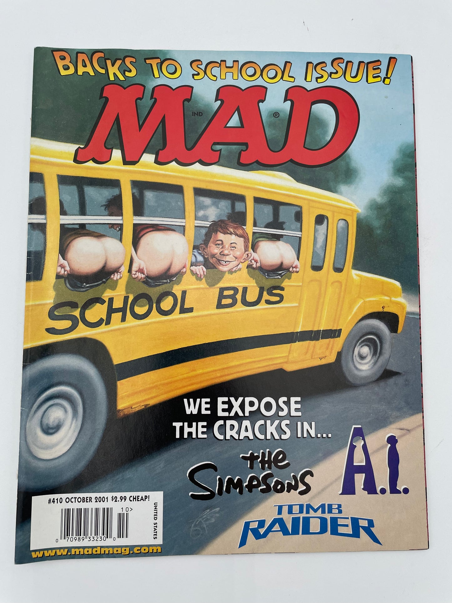 Mad Magazine - Back to School #410 - October 2001 #101370