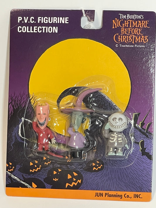Nightmare Before Christmas - PVC Figures - Lock, Shock & Barrel 1998 #103551