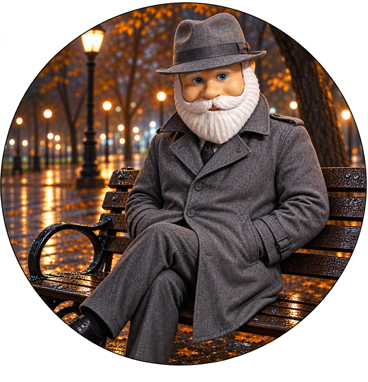 Button - The PEZ Outlaw - PEZ Outlaw Spy Bench #108191