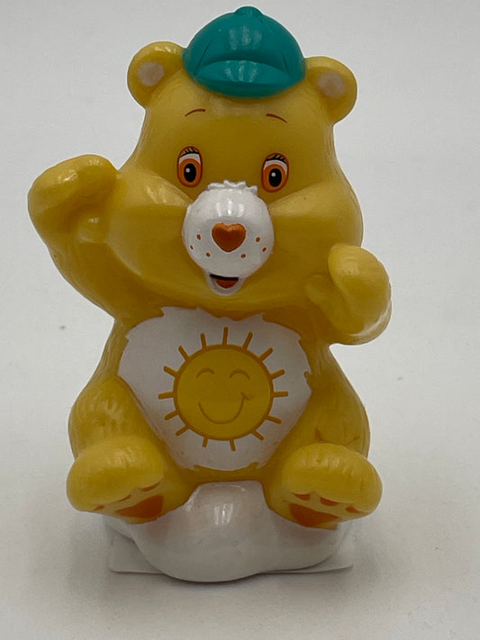 Care Bear - Cloud Sitter - Funshine Bear w/ Blue Hat 2004 #103667