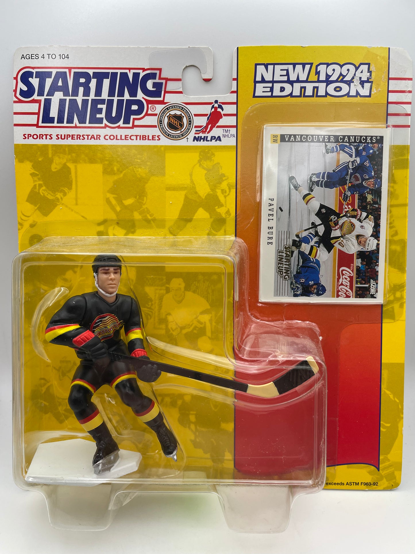 Starting Lineup - NHLPA - Pavel Bure - Vancouver Canucks 1994 #101896