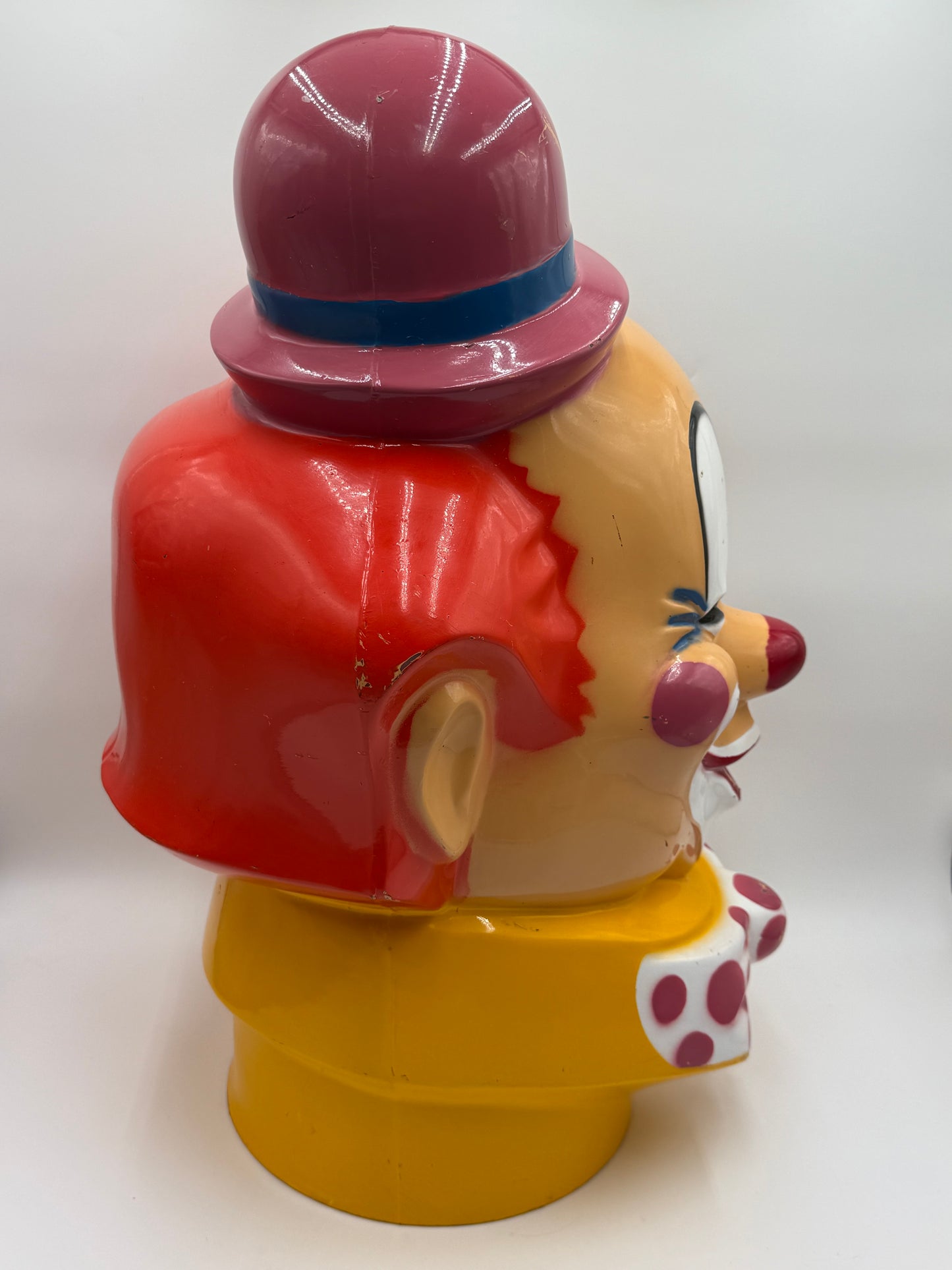 Clown Head - Vintage Helium Tank Cover 1974 #107154