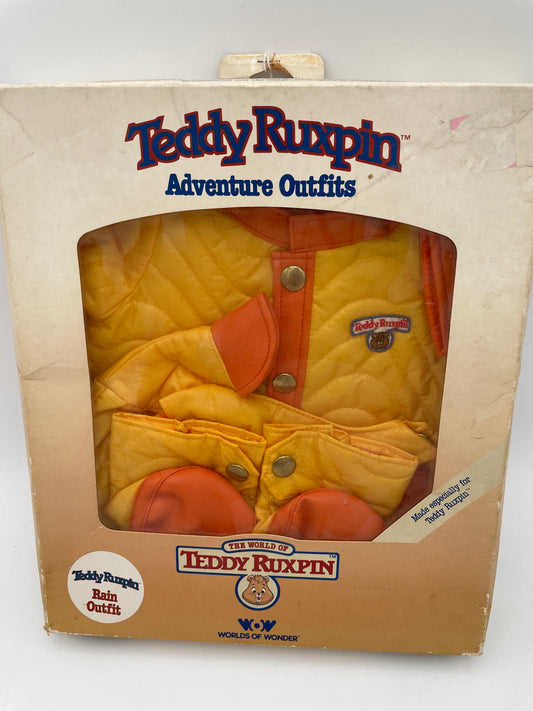 Teddy Ruxpin Adventure Outfit - Raincoat 1986 #101719