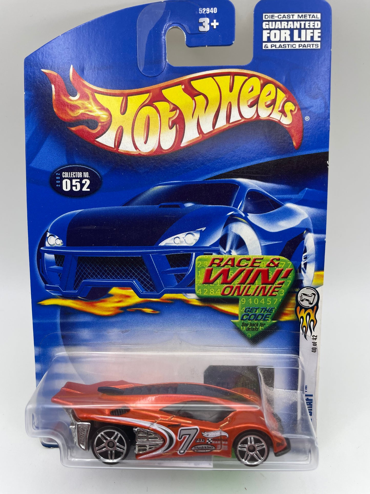 Hot Wheels - Side Draft #052 - 2001 #101950