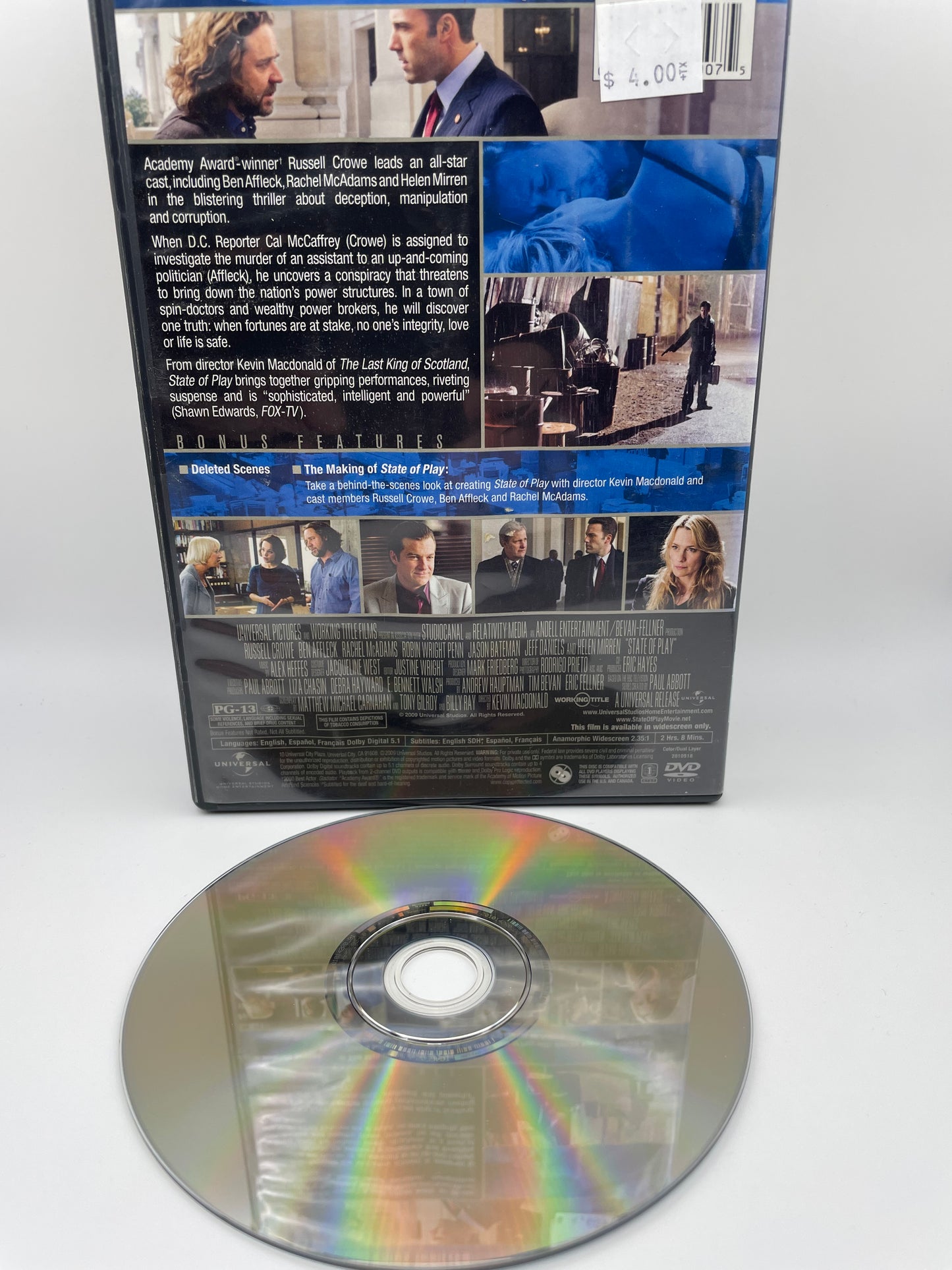 Dvd - State of Play 2009 #100524