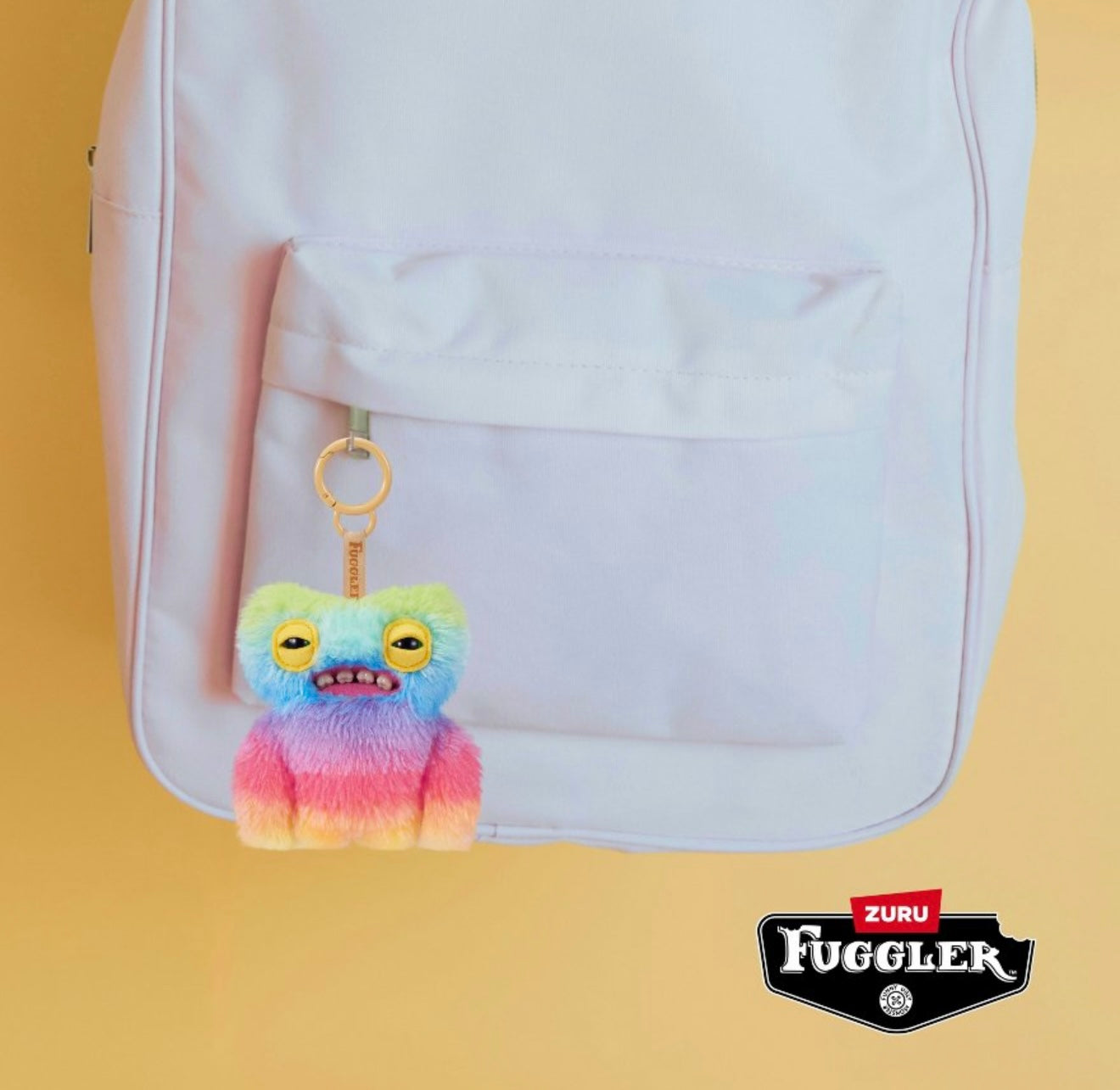 Fuggler - Keyring - Rainbow Fur Wide Eyed Weirdo 2025 #107420
