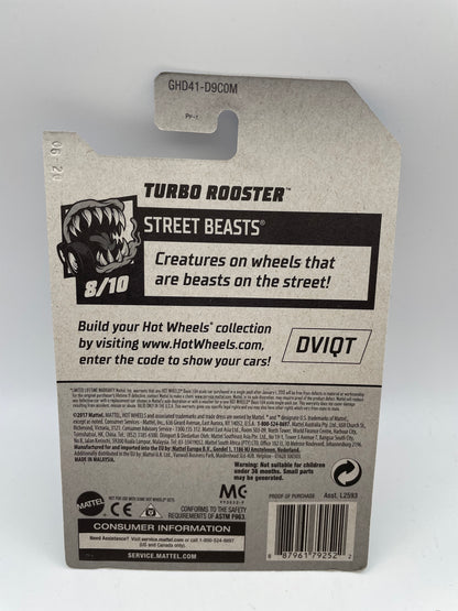 Hot Wheels - Street Beasts #211 8/10 Turbo Rooster 2020 #103244