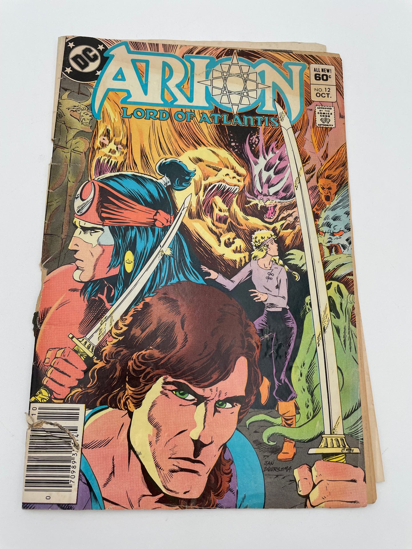 DC Comics - Arion #12 October 1983 #102357