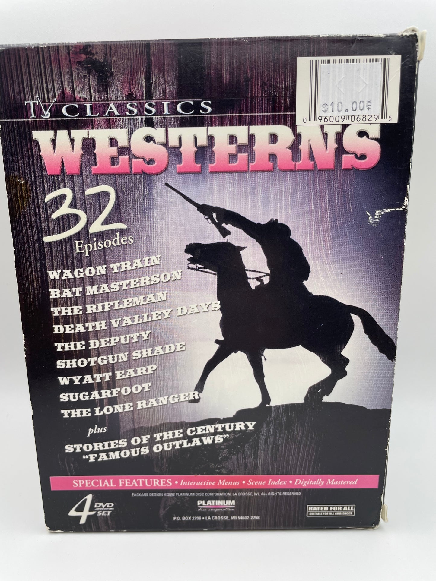 Dvd - TV Classic Westerns Collection 2002 #100538