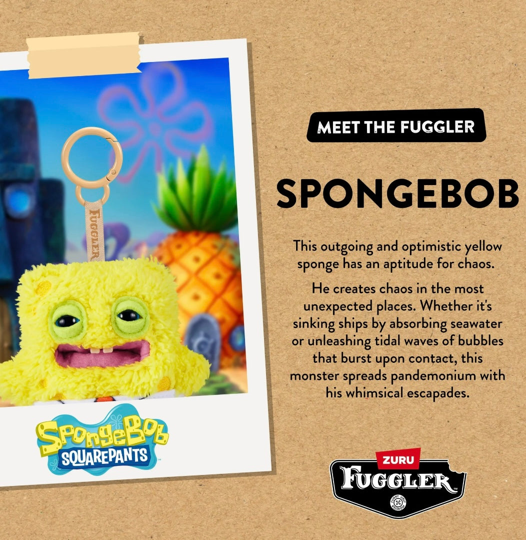 Fuggler - Sponge Bob Keychains - Sponge Bob 2025 #107385
