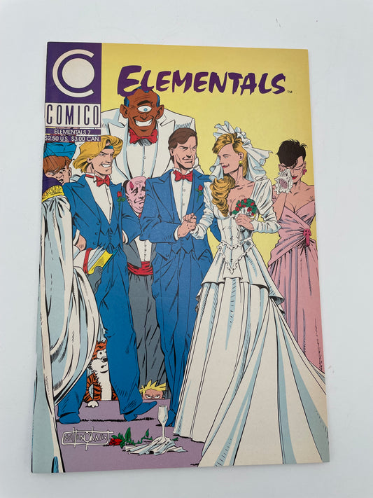 Comico Comics - Elementals #7 September 1989 #102369