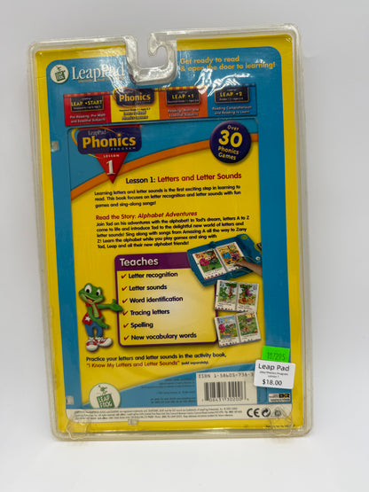 Leap Pad - Phonics Program - Lesson 1 - 2002 #107295