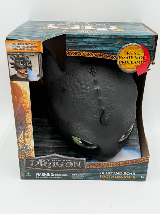 How To Train Your Dragon - Blast & Roar Toothless Mask 2024 #107407