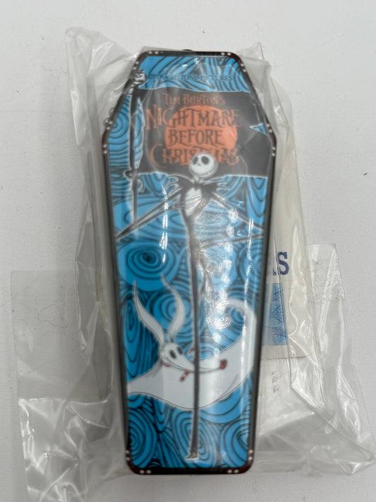 Nightmare Before Christmas - Gum Dispenser Coffin Keychain - Zero & Jack 1990s #105409