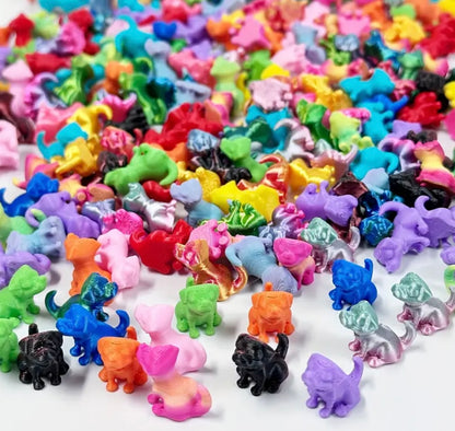 Mini Resin / 3D Print - Puppy - Assorted Colors #107201