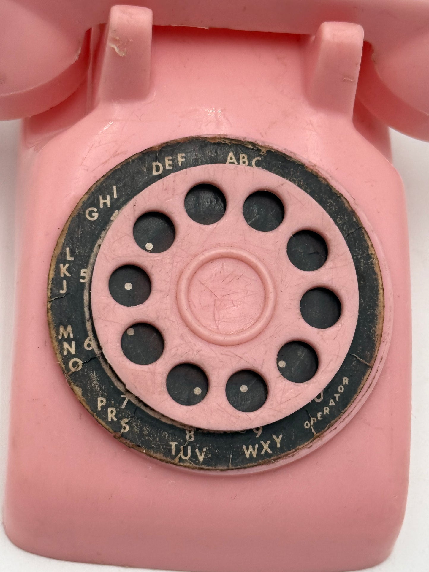 Pink Play Toy Phone - Vintage 1960s/70s #105443