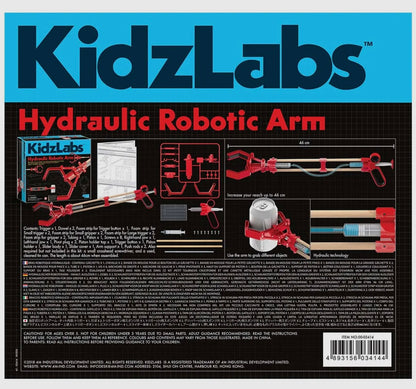 Kidz Labs - STEM Kit - Hydraulic Robotic Arm #105092