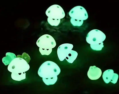 Mini Resin / 3D Print - Mushrooms - Assorted Colors #107204