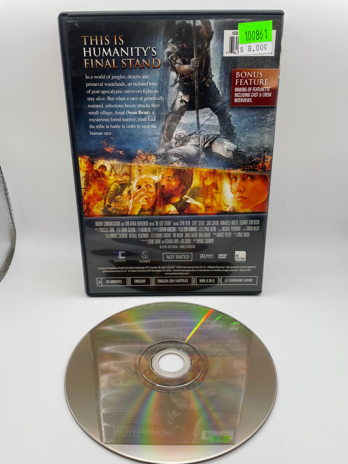 DVD - Lost Future, The 2011 #100861